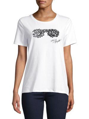 Karl Lagerfeld Paris Sunglasses Applique Tee
