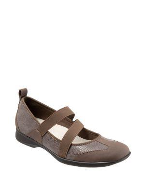 Trotters Josie Leather Mary Jane Flats