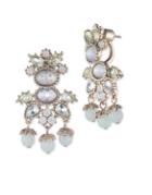 Marchesa Crystal Large Floater Earrings