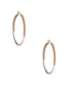 Bcbgeneration Basic Two-tone Round Hoop Earrings/2