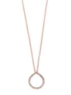 Effy Diamond & 14k Rose Gold Open Pendant Necklace