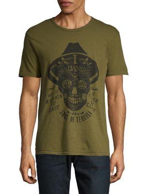 Lucky Brand Tequila Skull Tee