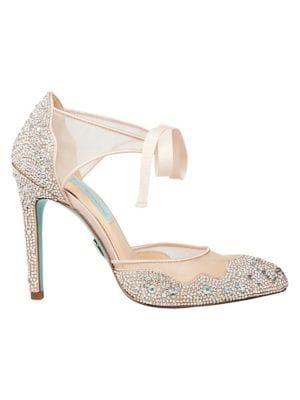 Betsey Johnson Iris Embellished Stiletto Sandals