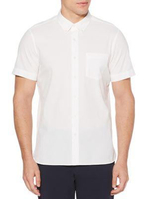 Perry Ellis Classic Cotton Button-down Shirt