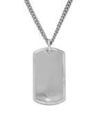 Dolan Bullock Sterling Silver Dog Tag Pendant