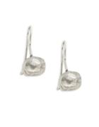 Uno De 50 Hammered Metal Drop Earrings