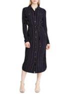 Lauren Ralph Lauren Petite Striped Jersey Shirtdress