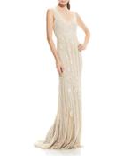 Theia Sequined Mermaid Gown