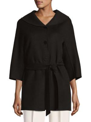 Max Mara Studio Palazzi Quarter-sleeve Coat