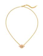 Botkier New York 2/25 Two-tone Dring Necklace