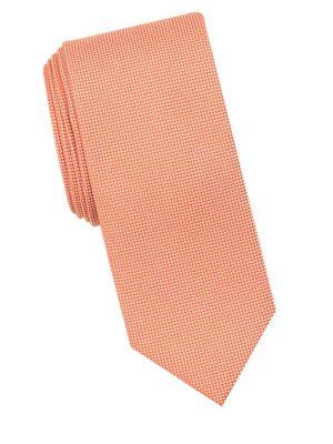 Tallia Orange Geneva Solid Tie