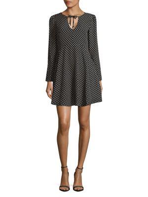 Sam Edelman Dot Bell-sleeve Dress