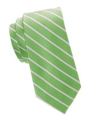 Tommy Hilfiger Exotic Striped Silk Tie