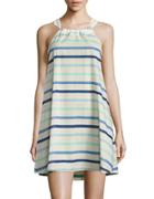 Kate Spade New York Striped Cover-up Dress
