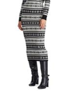 Lauren Ralph Lauren Straight Wool-blend Skirt