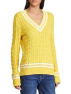 Lauren Ralph Lauren Relaxed-fit Cotton Cricket Sweater