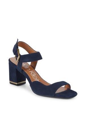 Calvin Klein Chantay Suede Sandals