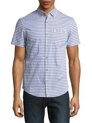 Original Penguin Yarndye Digital Dobby Stripe Shirt