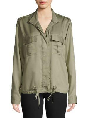 Kensie Jeans Button-front Canyon Jacket