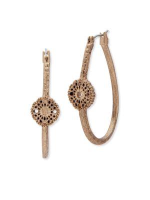 Lonna & Lilly Coin Hoop Earrings