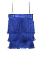Nina Caracas Long Fringe Bucket Bag