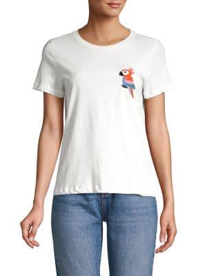 Vero Moda Sequin Flamingo T-shirt