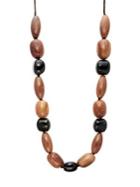 Design Lab Long Mixed-bead Necklace