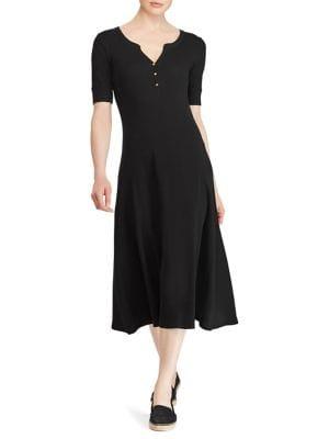 Lauren Ralph Lauren Petite Elbow-sleeve Dress