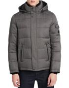 Calvin Klein Quilted Hooded Puffer Jacket