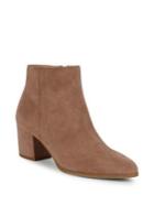 Nic+zoe Amorie Almond-toe Suede Booties