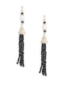 Design Lab Lord & Taylor Tassel Accented Drop Earrings