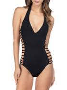 Kenneth Cole New York Solid Mio One-piece Swimsuit