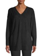 Jones New York V-neck Drape-pocket Tunic