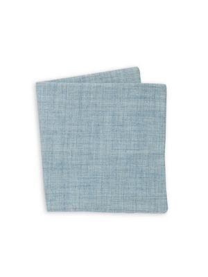 Black Brown Textured Pocket Square