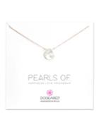 Dogeared Keshi Pearl And Sterling Silver Necklace