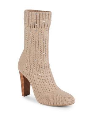 Charles By Charles David Sky Beaded Knit Boots