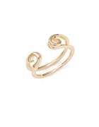 Bcbgeneration Pearl Group Open Cuff Ring