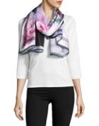 Ted Baker London Floral Silk Wrap Scarf