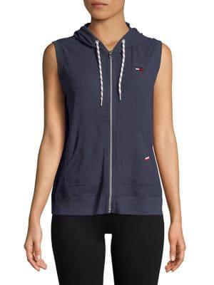 Tommy Hilfiger Performance Hooded Front Zip Vest