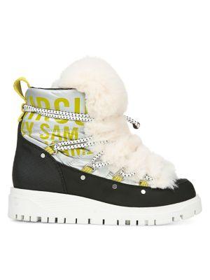 Circus By Sam Edelman Rex Faux Fur-trim Booties