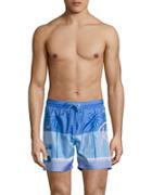 Diesel Printed Swim Shorts