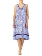 Ellen Tracy Paisley-print Sleeveless Caftan