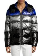 Guess Shinny Ombre Puffer Coat