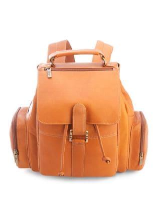 Royce Leather Expandable Backpack