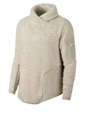 Nike Long-sleeve Sherpa Fleece Training Top