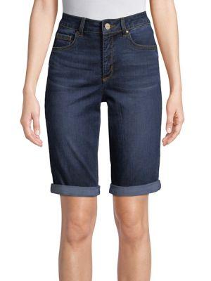 Jones New York Denim Bermuda Shorts