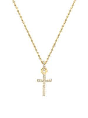 Swarovski Mini Cross Crystal Pendant Necklace