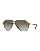 Versace 0ve2171b Sequined Gradient Pilot Sunglasses