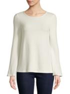 Design Lab Lord & Taylor Bell-sleeve Top