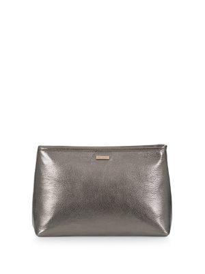 Brahmin Sloane Metallic Leather Pouch